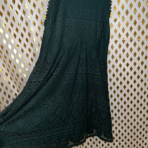 My Michelle lace Green dress size M - Picture 3 of 4